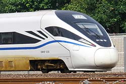 CRH1E NG D314 aus Shanghai.   © 27.05.2016 Wikipedia: N509FZ