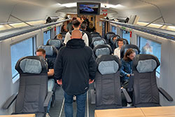 Velaro Egypt auf der InnoTrans 2024 in Berlin: Business Class.   © 24.09.2024 Andre Werske