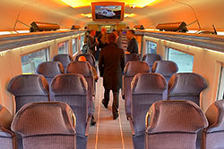 Velaro Egypt auf der InnoTrans 2024 in Berlin: Standard Class.   © 24.09.2024 Andre Werske