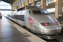 TGV-PSE in Paris Gare du Nord