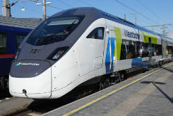Stadler SMILE der Westbahn in Graz Hauptbahnhof. © 27.02.2026 Tobias b köhler (CC BY-SA 4.0)