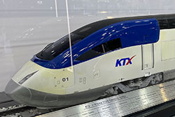 KTX-II Sancheon von Hyundai Rotem als Modell auf der InnoTrans 2024 in Berlin.   © 24.09.2024 Andre Werske