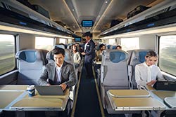 NextGen Acela Fahrgastbereich © 15.11.2024 Amtrak Pressefoto